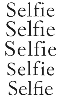 selfie type